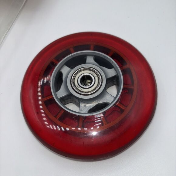 Huffy Micro Scooter Replacement Bearing Wheels Set-99911 ABEC 5 Red Flaw 2000 - Picture 5 of 10
